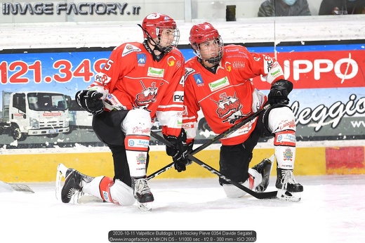 2020-10-11 Valpellice Bulldogs U19-Hockey Pieve 0354 Davide Segatel